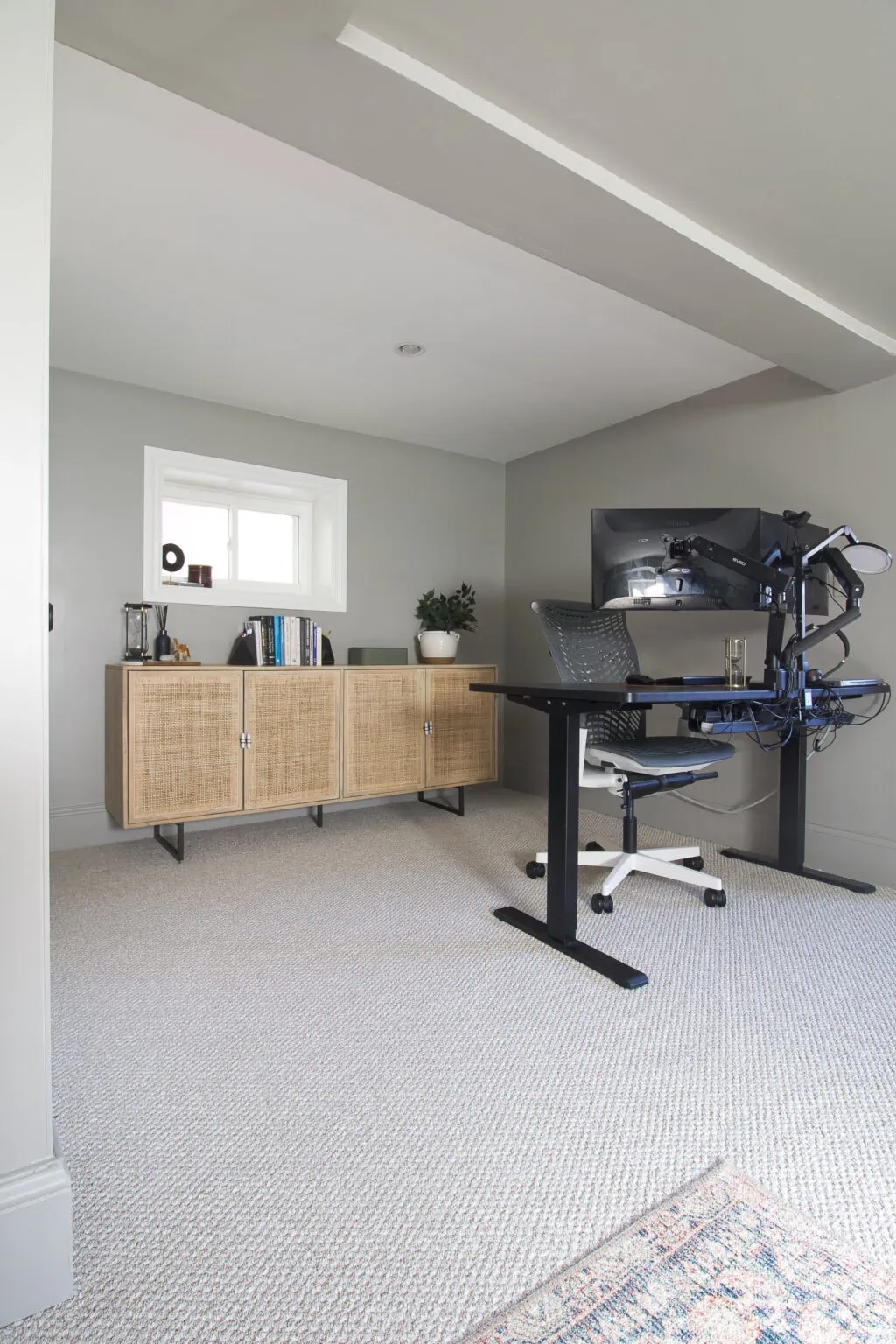 Finn's home office space