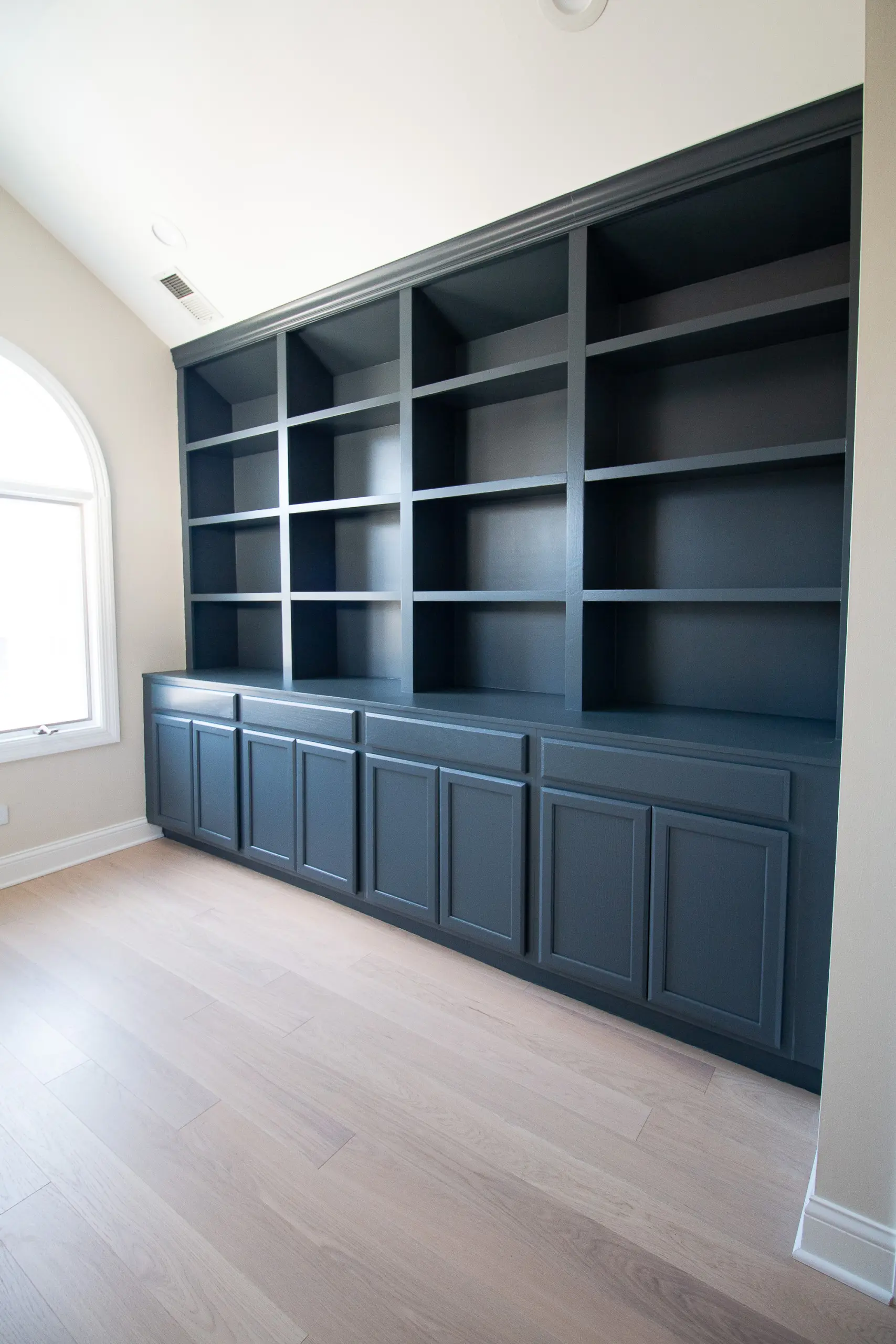 Painted built-ins