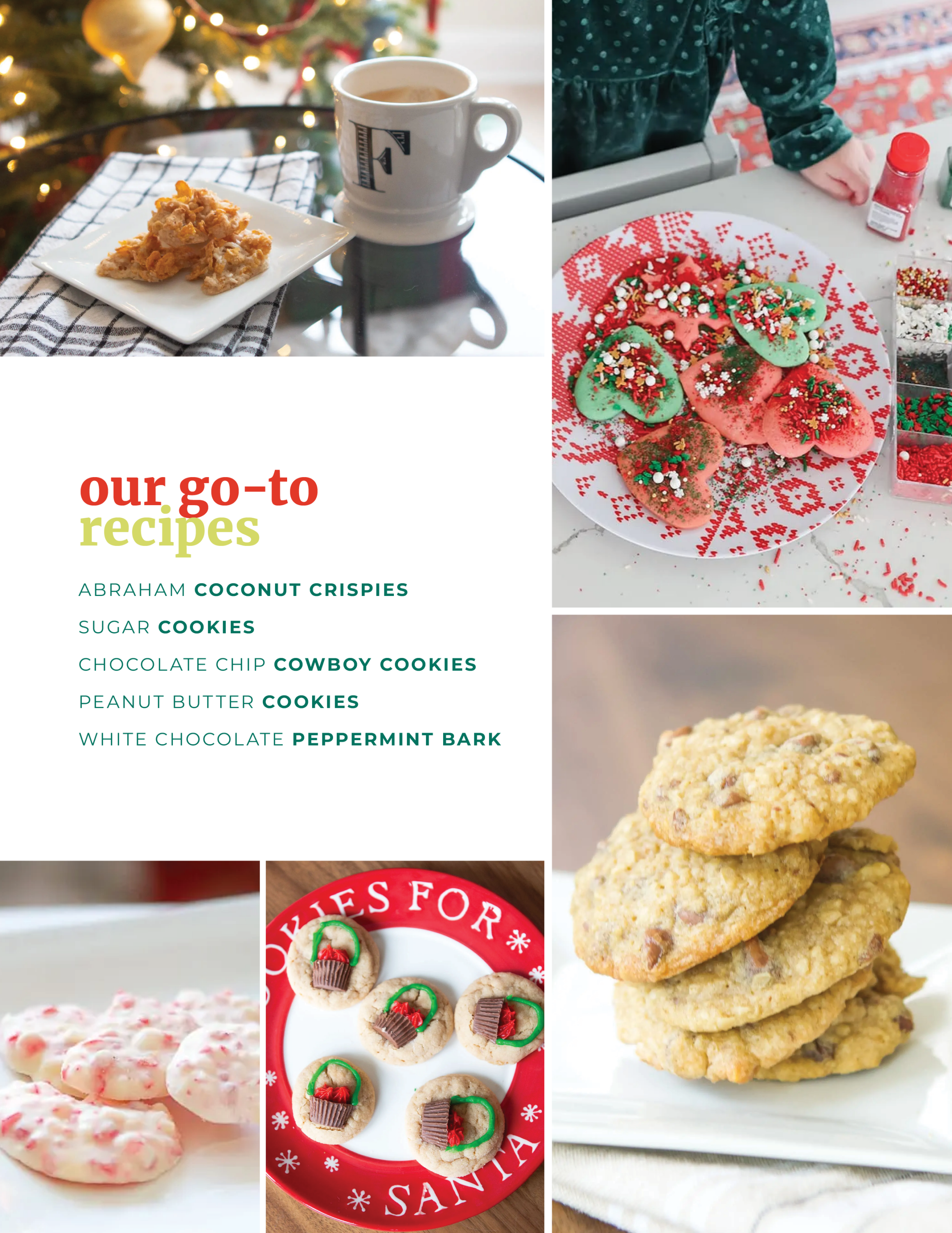 Cookie recipes for your holiday festivities